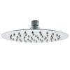 Just Taps Glide Ultra-Thin Round Fixed Shower Head 200mm - Chrome
