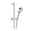 Just Taps Techno Multi Function Slide Rail Kit with Round Shower Handset - Chrome
