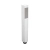 Just Taps Square Slim Shower Handset Single Function - Chrome