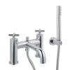 Just Taps Solex Deck Mounted Bath And Shower Mixer With Kit
