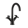 Just Taps Solex Matt Black Mono Basin Mixer