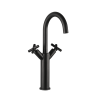Just Taps Solex Matt Black Tall Mono Basin Mixer