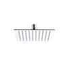Just Taps Glide Ultra-Thin Square Fixed Shower Head 250mm x 250mm - Chrome