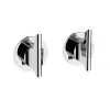 Crosswater Foile Chrome Module 2 Outlet 2 Handle Trimset