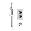 Abacus Emotion Thermostatic Round Shower & Riser Rail Kit