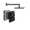 Abacus  Shower Pack 1 - Square - Matt Black 