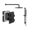 Abacus Shower Pack 2 - Iso Pro - Matt Black