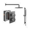 Abacus  Shower Pack 2 - Iso Pro - Matt Anthracite