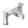 Abacus Ki Deck Mounted Bath Filler Chrome