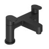 Abacus Ki Deck Mounted Bath Filler Matt Black