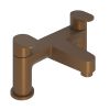 Abacus Ki Deck Mounted Bath Filler Brushed Bronze