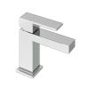 Abacus Plan Mini Mono Basin Mixer Chrome