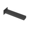 Abacus Plan Wall Mounted Bath Spout Matt Black