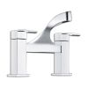 Abacus Twist Chrome Bath Filler