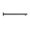 Abacus Emotion Square Fixed Wall Arm 370Mm Matt Black