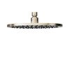 Abacus Emotion Round Fixed Shower Head 250Mm Brushed Nickel