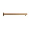 Abacus  Emotion Square Fixed Wall Arm 370Mm Brushed Bronze