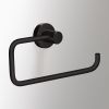 Bathroom Origins Tecno Project Black Open Towel Ring