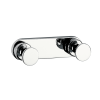 Bathroom Origins Tecno Project Double Hook-Chrome 
