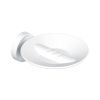Bathroom Origins Tecno Project White Metal Soap Dish