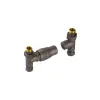 Tissino Hugo Straight Valves including Thermostatic Head - Arabica