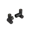 Tissino Dual Fuel Valves - Wall Plumbing Connection Anthracite
