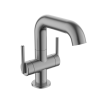 Crosswater 3ONE6 Lever 316 Slate Basin 2 Handle Mixer Swivel Spout