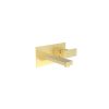 Saneux TOOGA wall mounted basin mixer - Brushed Brass