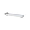 Saneux TOOGA 200mm square bath spout - Chrome