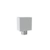 Saneux TOOGA square shower outlet elbow - Chrome