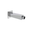 Saneux TOOGA 100mm square ceiling mounted shower arm - Chrome