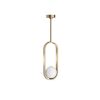 Crosswater Tranquil Pendant Light Brushed Brass