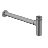 Crosswater 3ONE6 Lever 316 Slate Tall Bottle Trap