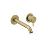 Crosswater 3ONE6 Brushed Brass Basin 2 Hole Set