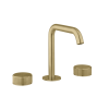 Crosswater 3ONE6   Basin 3 Hole Set Brushed Brass