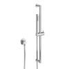 Crosswater 3ONE6 Lever 316 Stainless Steel Slide Rail Kit & Wall Outlet