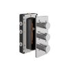 Abacus Ez Box 3.0 Thermostatic Shower Valve 3 Outlet 3 Chrome Round Handles
