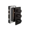 Abacus Ez Box 3.0 Thermostatic Shower Valve 3 Outlet 3 Matt Black Round Handles