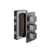 Abacus Ez Box 3.0 Thermostatic Shower Valve 3 Outlet 3 Matt Anthracite Square Handles