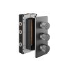 Abacus Ez Box 3.0 Thermostatic Shower Valve 3 Outlet 3 Anthracite Iso Pro Handles