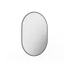 Tissino Terzo Backlit Matt Black Mirror De-mister Double Touch Capsule