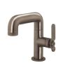 Crosswater UNION Basin Mono Brushed Black Chrome 