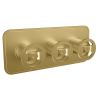 Crosswater Union Brushed Brass Landscape Shower Valve With 3 Way Diverter