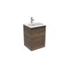 Saneux UNI 40cm 1 door wall hung unit - English Oak