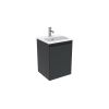 Saneux UNI 40cm 1 door wall hung unit - Matt Anthracite
