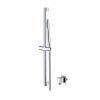 Abacus Emotion Slimline Handshower - Riser Rail - 1.6M Hose - Square Wall Outlet