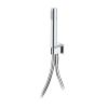 Abacus Emotion Slimline Handshower - 1.25M Hose - Square Wall Outlet & Holder
