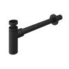 Abacus Designer Bottle Trap Round Black