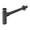 Abacus Designer Bottle Trap Round Matt Anthracite