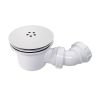 Abacus Shower Waste 90Mm For Acrylic Trays - Matt White